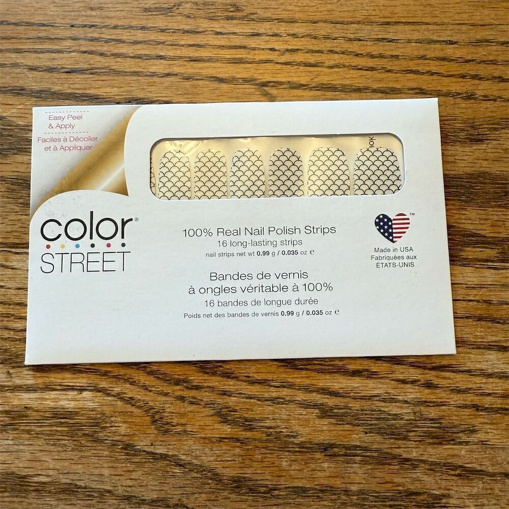 Color Street Multicolor Mermaid Nail Polish Strips